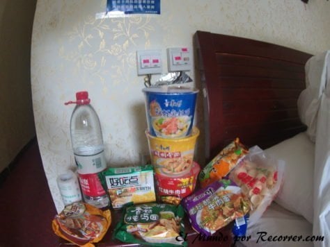provisiones trenes china comida