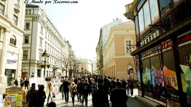 belgrado calle de tiendas Knez Mihailova