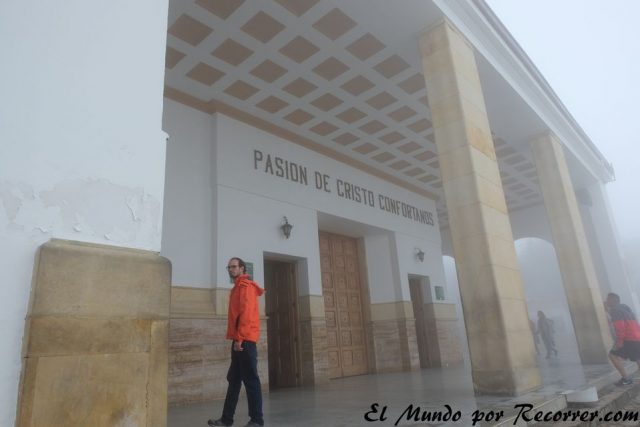 bogota colombia iglesia de monserrate low