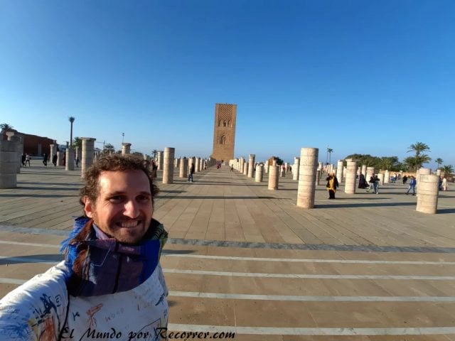 Rabat Marocco torre hassan
